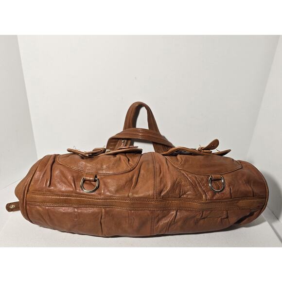 Junior Drake Gretchen Lamb Leather Tote, Satchel, Purse. Shoulder Bag - Picture 9 of 16